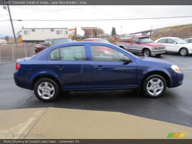 Laser Blue Metallic / Gray 2007 Chevrolet Cobalt LS Sedan