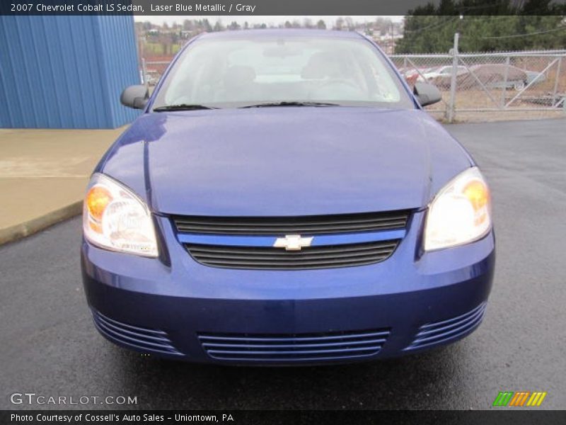 Laser Blue Metallic / Gray 2007 Chevrolet Cobalt LS Sedan