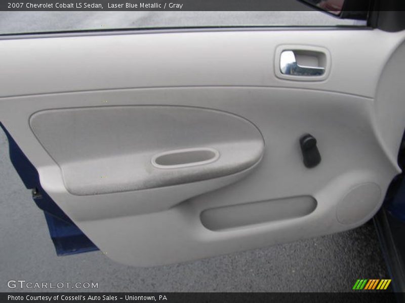 Laser Blue Metallic / Gray 2007 Chevrolet Cobalt LS Sedan