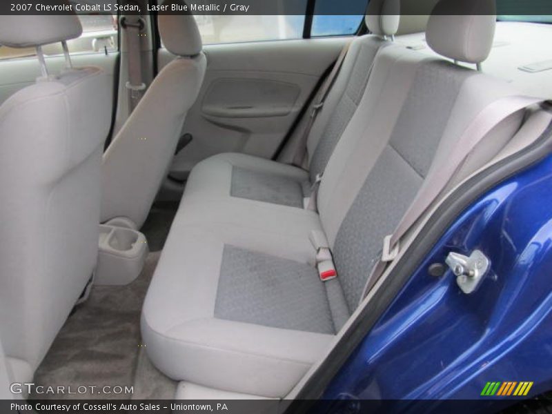 Laser Blue Metallic / Gray 2007 Chevrolet Cobalt LS Sedan