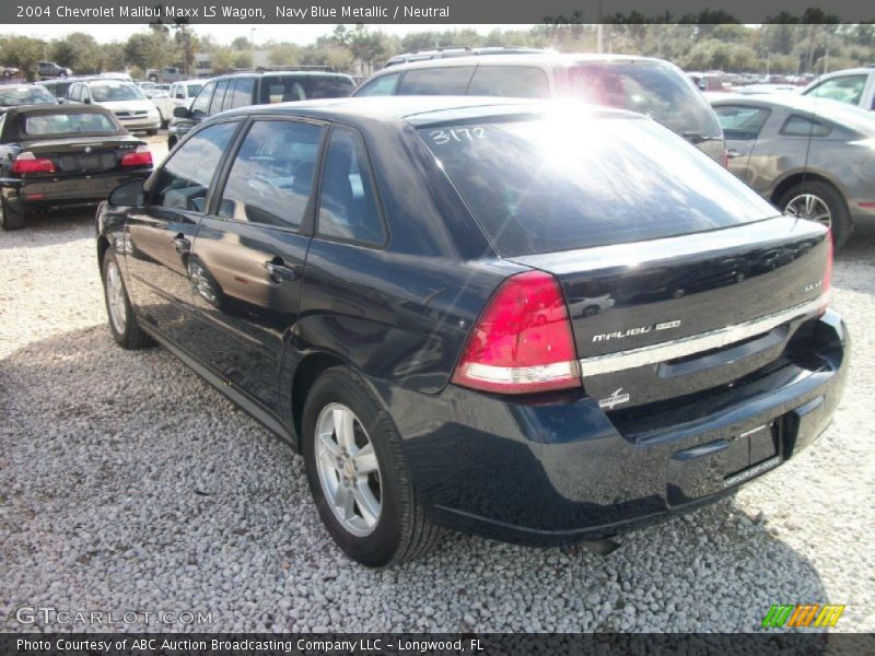 Navy Blue Metallic / Neutral 2004 Chevrolet Malibu Maxx LS Wagon