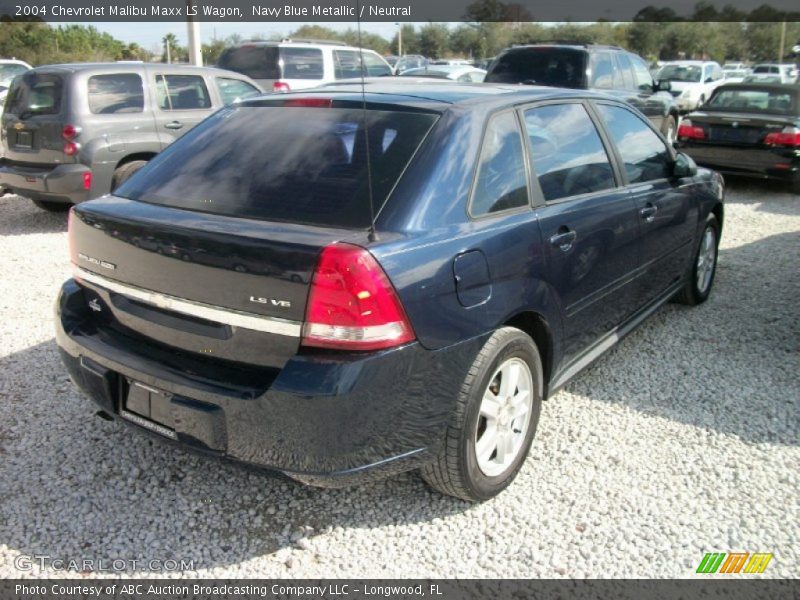 Navy Blue Metallic / Neutral 2004 Chevrolet Malibu Maxx LS Wagon