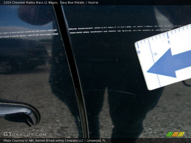 Navy Blue Metallic / Neutral 2004 Chevrolet Malibu Maxx LS Wagon