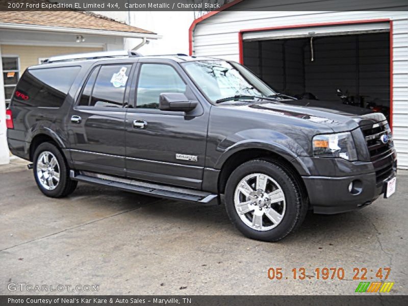 Carbon Metallic / Charcoal Black 2007 Ford Expedition EL Limited 4x4