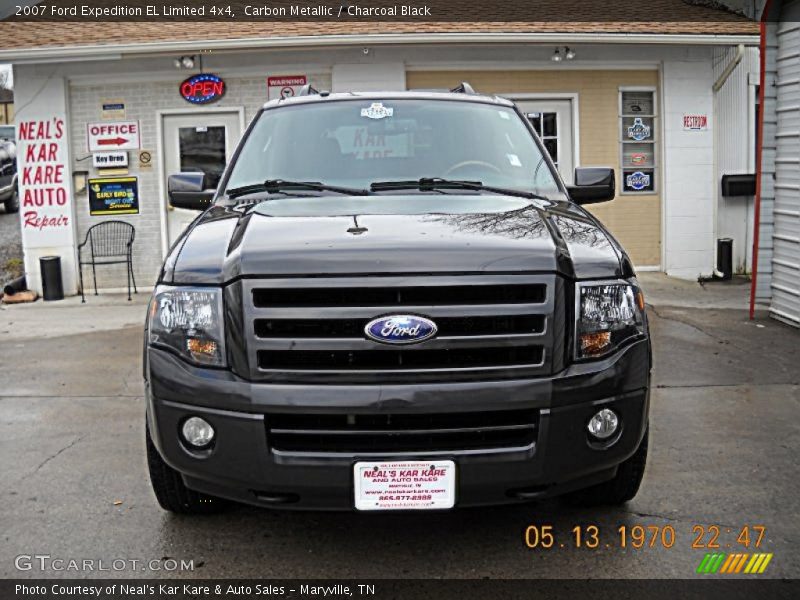 Carbon Metallic / Charcoal Black 2007 Ford Expedition EL Limited 4x4