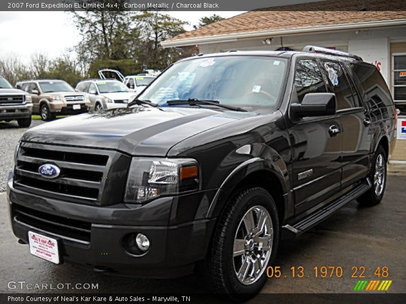 Carbon Metallic / Charcoal Black 2007 Ford Expedition EL Limited 4x4
