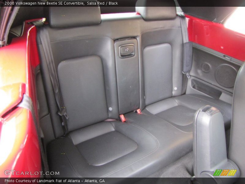 Salsa Red / Black 2008 Volkswagen New Beetle SE Convertible
