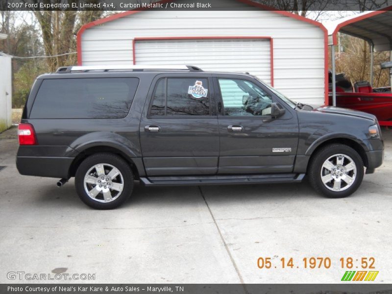 Carbon Metallic / Charcoal Black 2007 Ford Expedition EL Limited 4x4