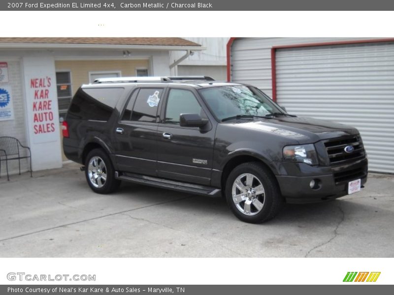 Carbon Metallic / Charcoal Black 2007 Ford Expedition EL Limited 4x4