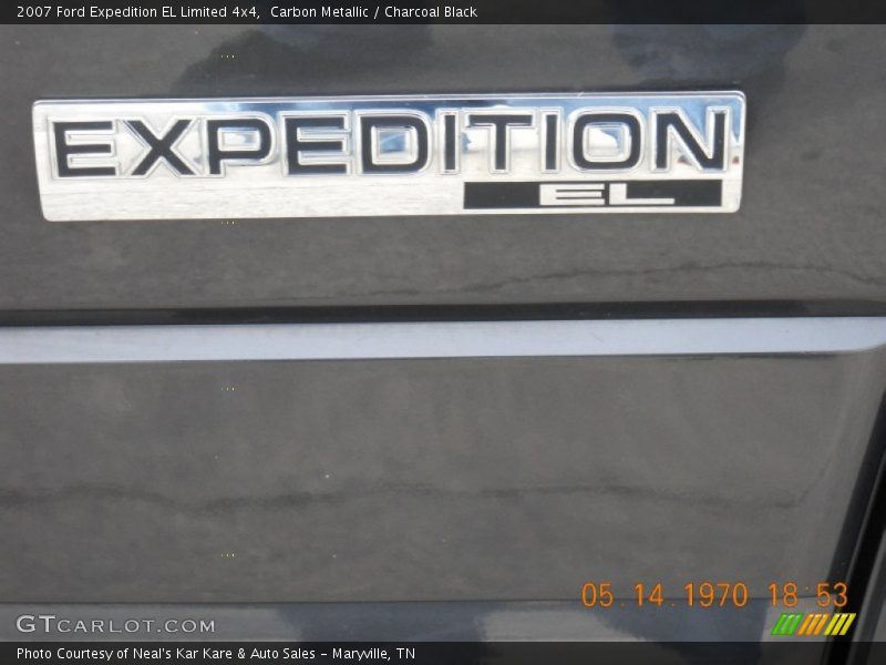 Carbon Metallic / Charcoal Black 2007 Ford Expedition EL Limited 4x4