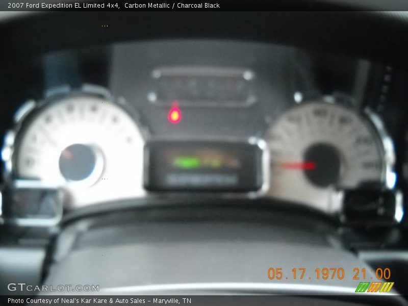 Carbon Metallic / Charcoal Black 2007 Ford Expedition EL Limited 4x4