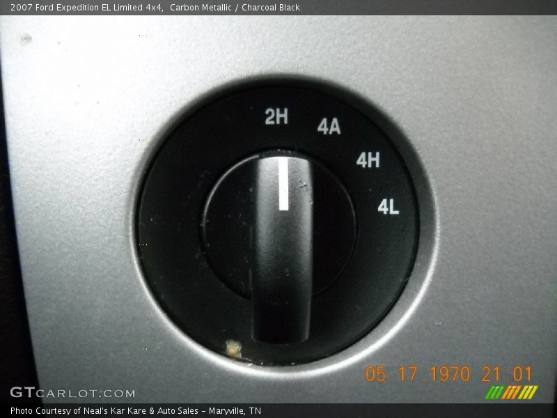 Carbon Metallic / Charcoal Black 2007 Ford Expedition EL Limited 4x4