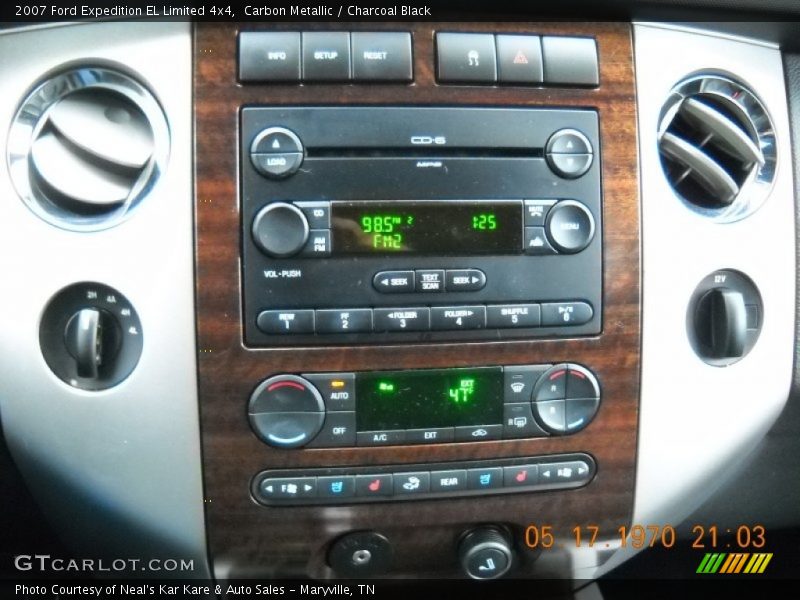 Carbon Metallic / Charcoal Black 2007 Ford Expedition EL Limited 4x4