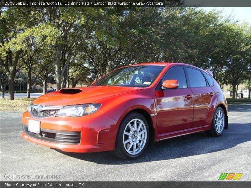 2008 Impreza WRX STi Lightning Red