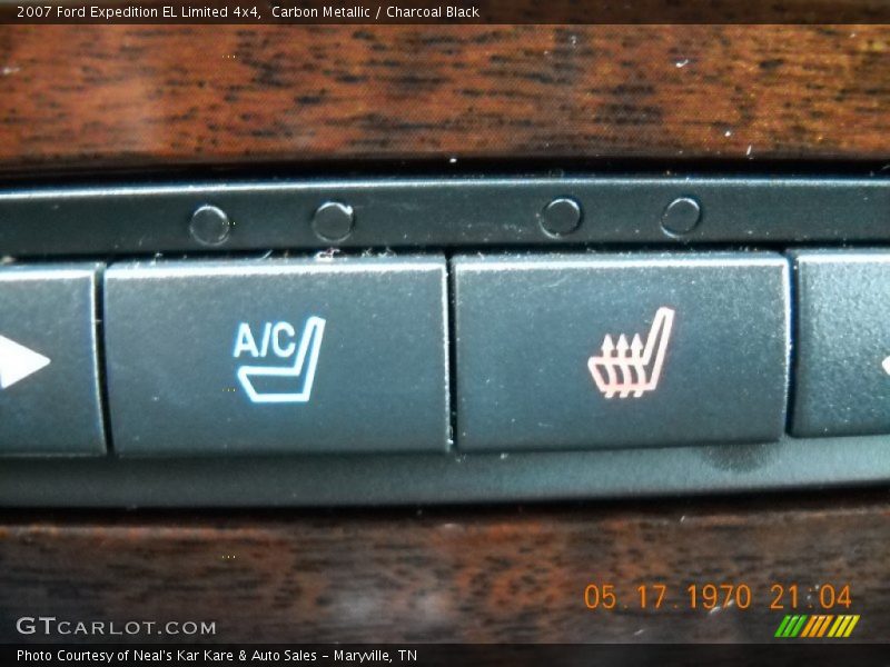 Carbon Metallic / Charcoal Black 2007 Ford Expedition EL Limited 4x4