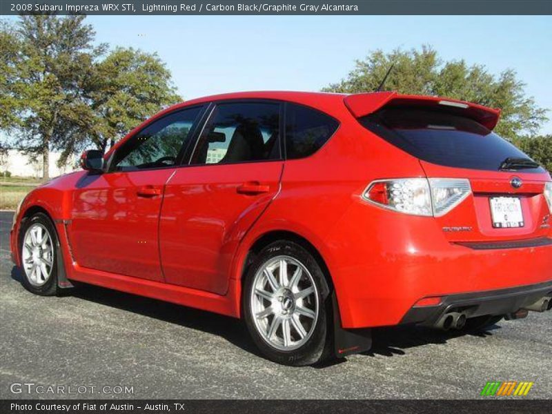 2008 Impreza WRX STi Lightning Red
