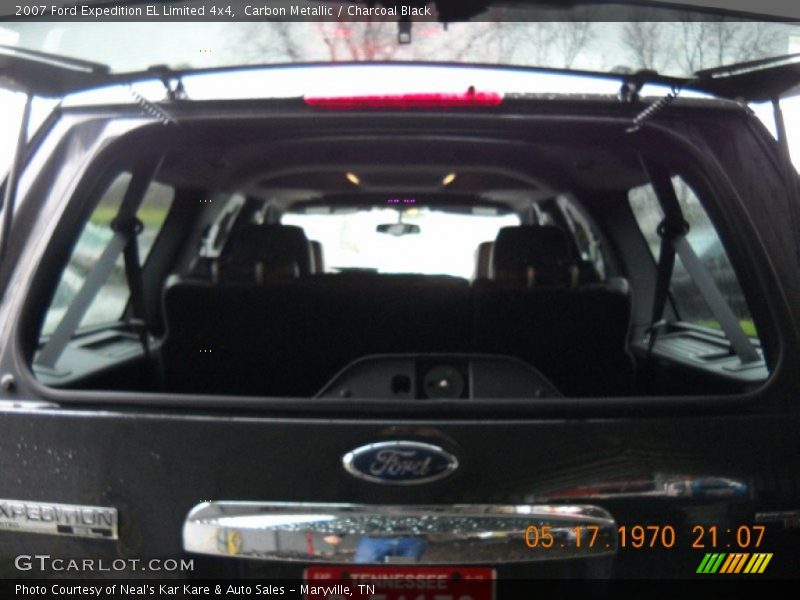 Carbon Metallic / Charcoal Black 2007 Ford Expedition EL Limited 4x4