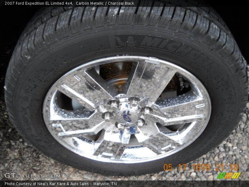 Carbon Metallic / Charcoal Black 2007 Ford Expedition EL Limited 4x4