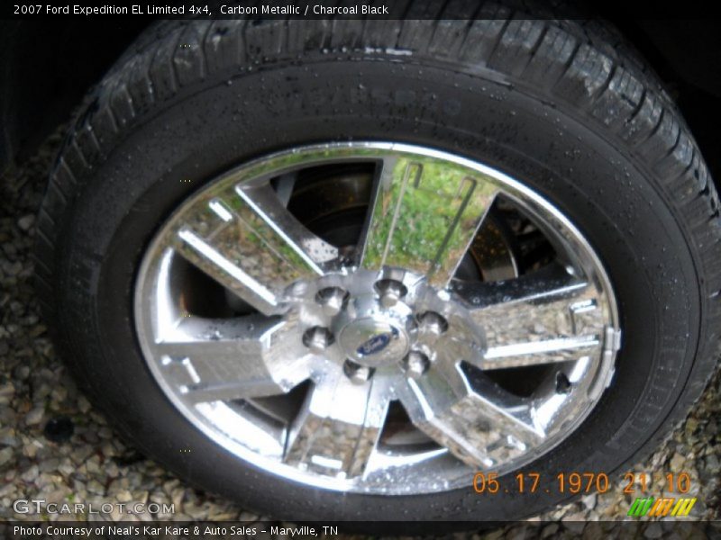 Carbon Metallic / Charcoal Black 2007 Ford Expedition EL Limited 4x4