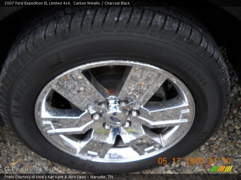 Carbon Metallic / Charcoal Black 2007 Ford Expedition EL Limited 4x4