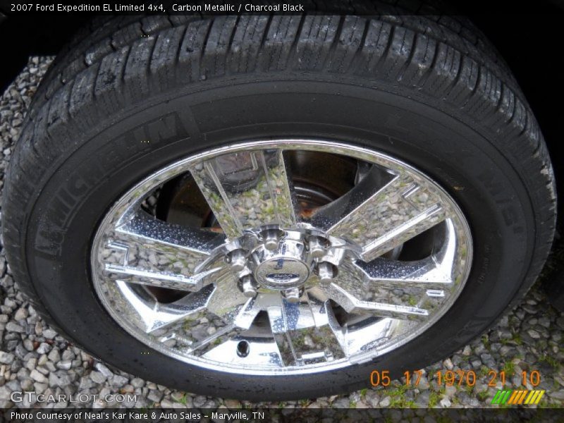 Carbon Metallic / Charcoal Black 2007 Ford Expedition EL Limited 4x4