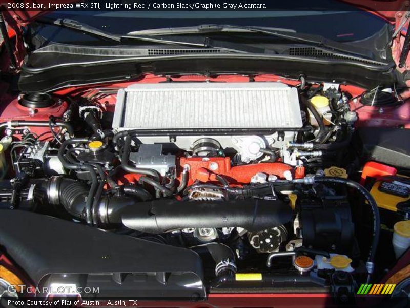  2008 Impreza WRX STi Engine - 2.5 Liter STi Turbocharged DOHC 16-Valve VVT Flat 4 Cylinder