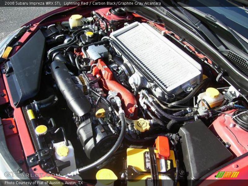  2008 Impreza WRX STi Engine - 2.5 Liter STi Turbocharged DOHC 16-Valve VVT Flat 4 Cylinder