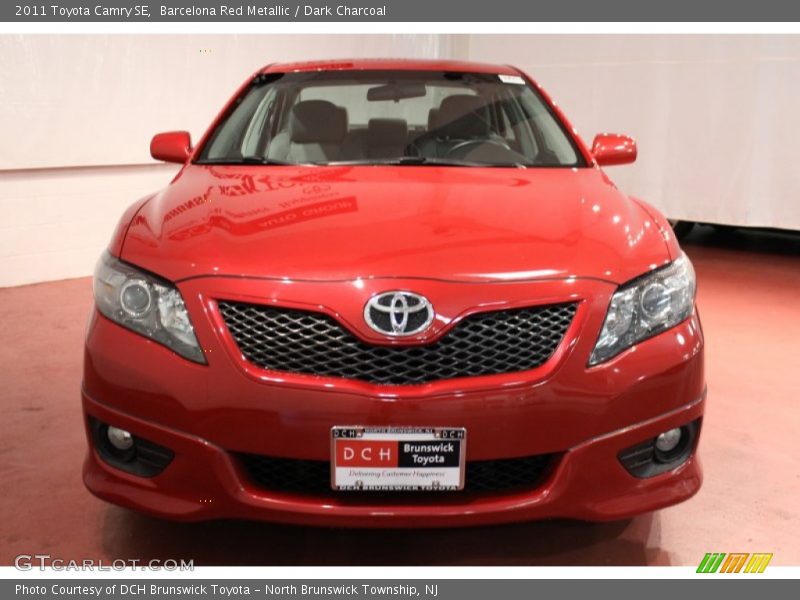 Barcelona Red Metallic / Dark Charcoal 2011 Toyota Camry SE