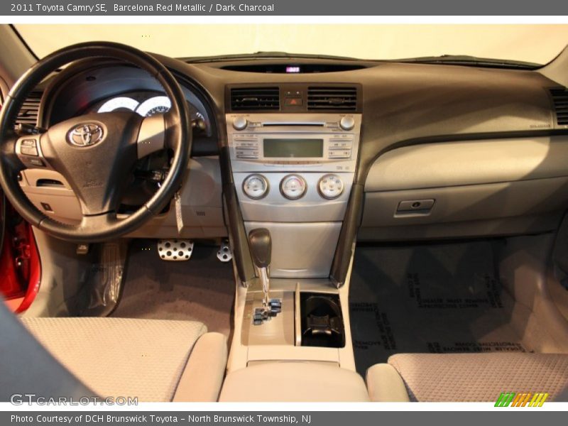 Barcelona Red Metallic / Dark Charcoal 2011 Toyota Camry SE