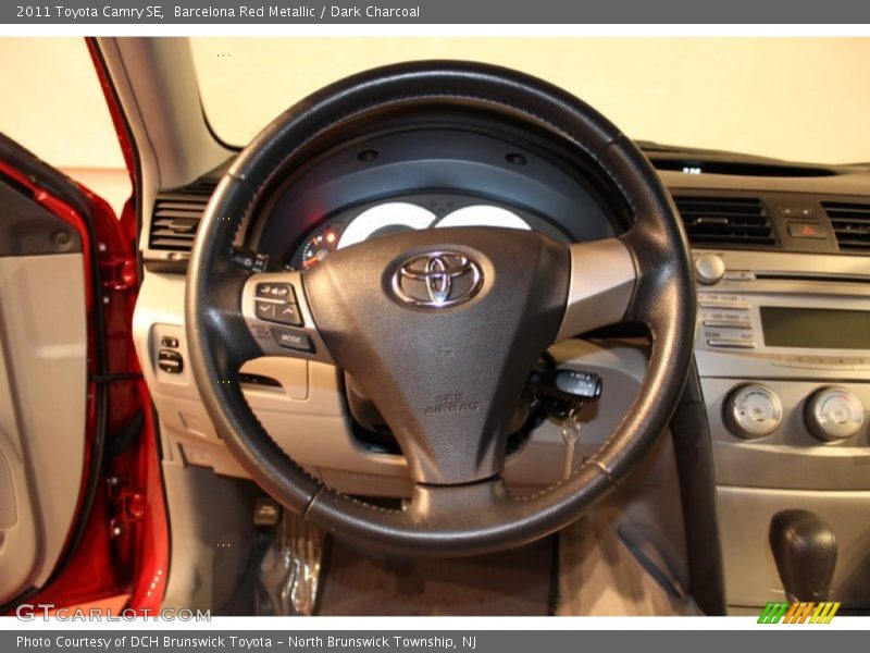 Barcelona Red Metallic / Dark Charcoal 2011 Toyota Camry SE