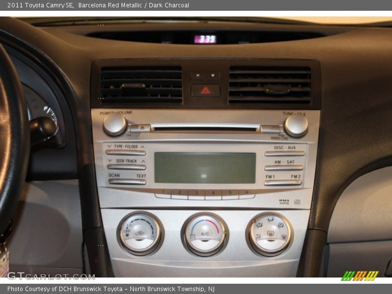 Barcelona Red Metallic / Dark Charcoal 2011 Toyota Camry SE