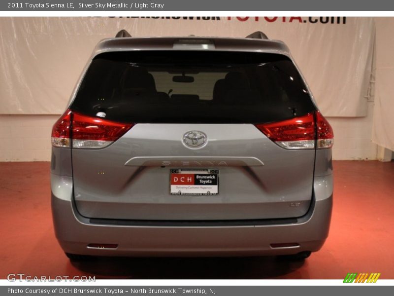 Silver Sky Metallic / Light Gray 2011 Toyota Sienna LE