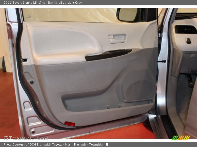 Silver Sky Metallic / Light Gray 2011 Toyota Sienna LE