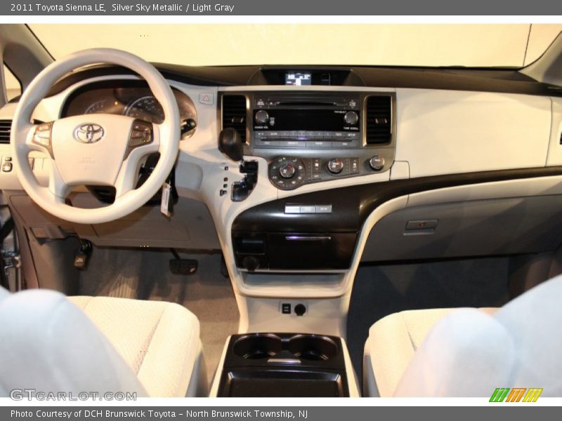 Silver Sky Metallic / Light Gray 2011 Toyota Sienna LE
