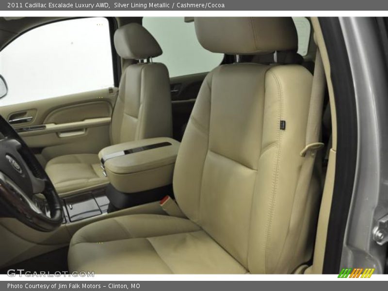 Silver Lining Metallic / Cashmere/Cocoa 2011 Cadillac Escalade Luxury AWD