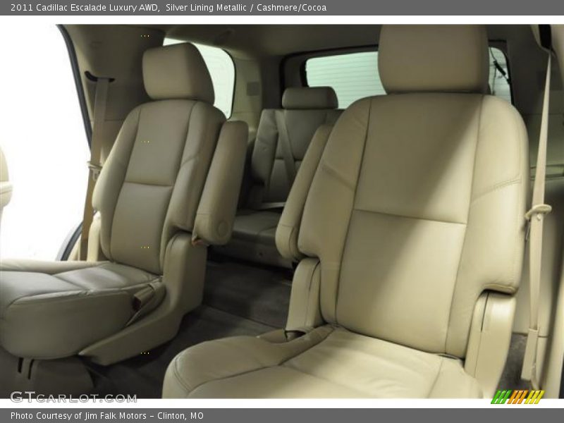 Silver Lining Metallic / Cashmere/Cocoa 2011 Cadillac Escalade Luxury AWD