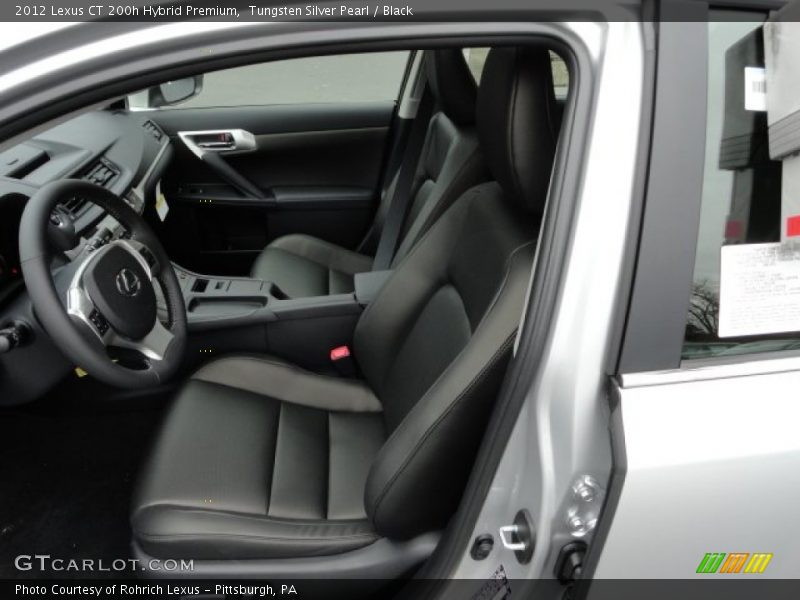  2012 CT 200h Hybrid Premium Black Interior