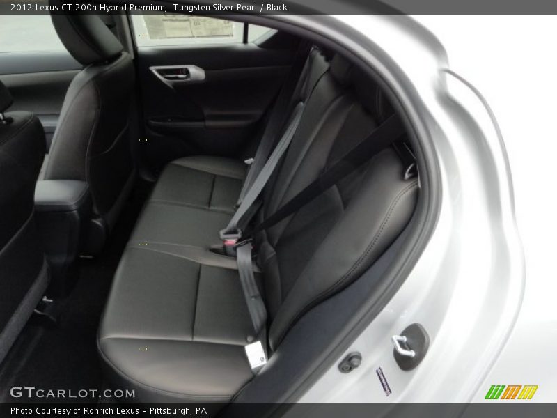  2012 CT 200h Hybrid Premium Black Interior