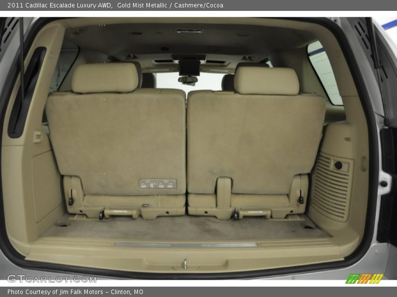 Gold Mist Metallic / Cashmere/Cocoa 2011 Cadillac Escalade Luxury AWD