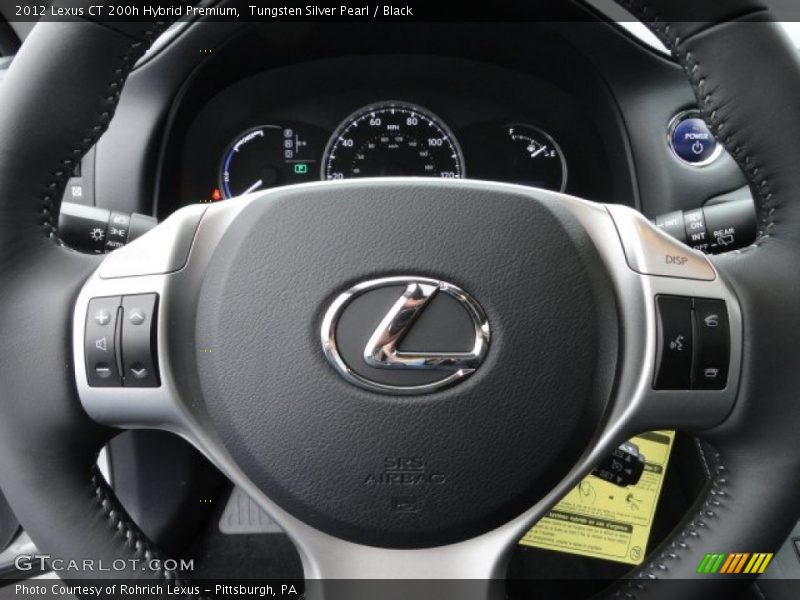  2012 CT 200h Hybrid Premium Steering Wheel