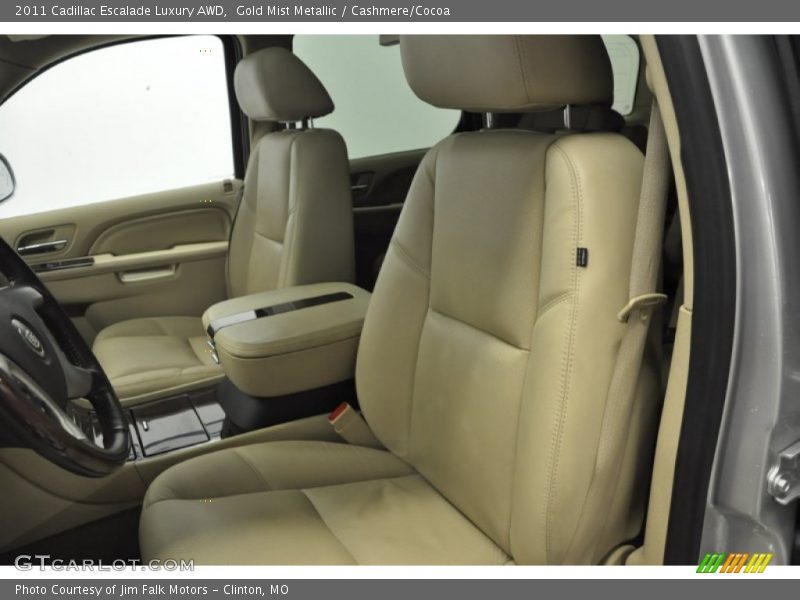 Gold Mist Metallic / Cashmere/Cocoa 2011 Cadillac Escalade Luxury AWD
