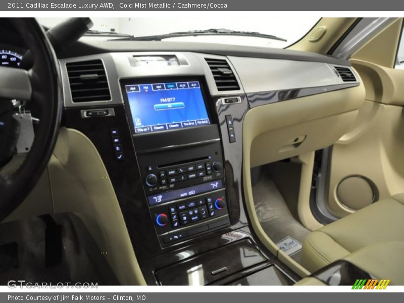 Gold Mist Metallic / Cashmere/Cocoa 2011 Cadillac Escalade Luxury AWD