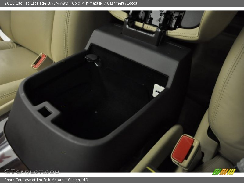 Gold Mist Metallic / Cashmere/Cocoa 2011 Cadillac Escalade Luxury AWD