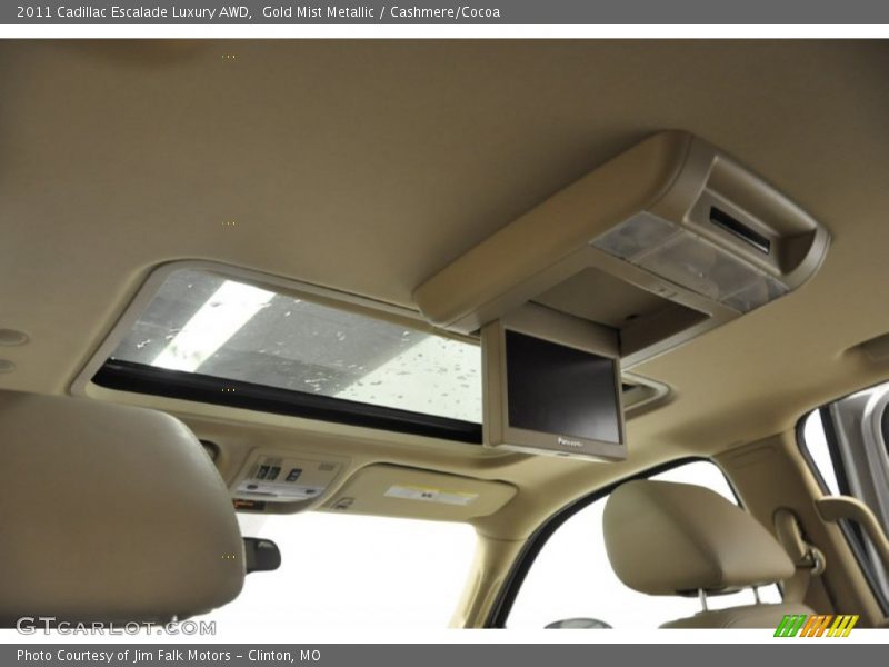 Gold Mist Metallic / Cashmere/Cocoa 2011 Cadillac Escalade Luxury AWD