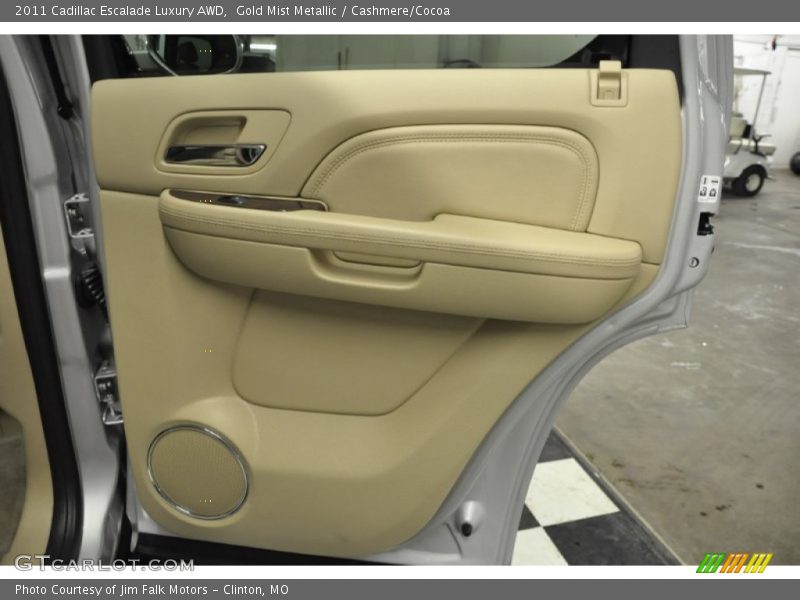 Gold Mist Metallic / Cashmere/Cocoa 2011 Cadillac Escalade Luxury AWD