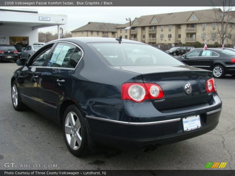 Blue Graphite / Black 2008 Volkswagen Passat Komfort Sedan