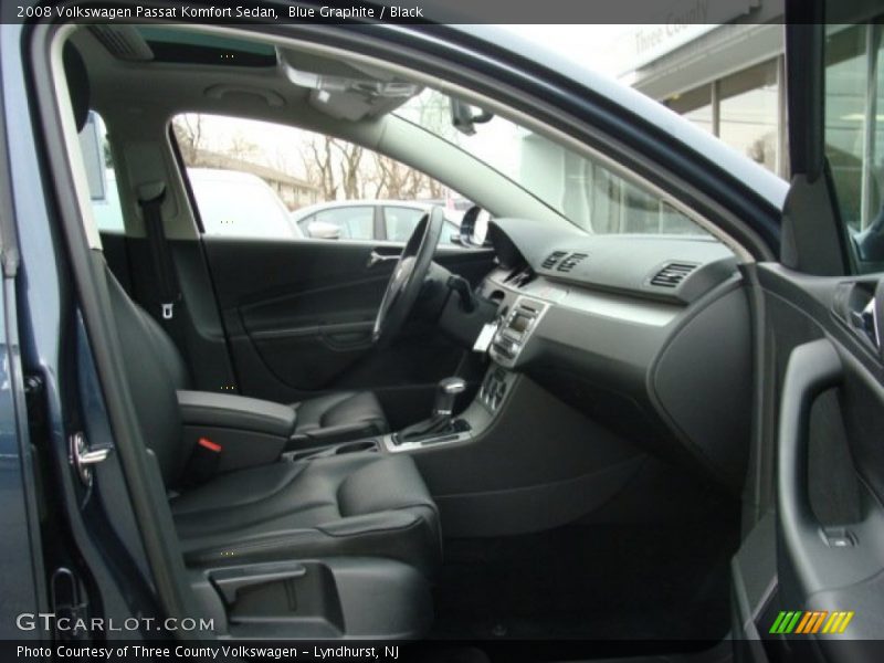 Blue Graphite / Black 2008 Volkswagen Passat Komfort Sedan