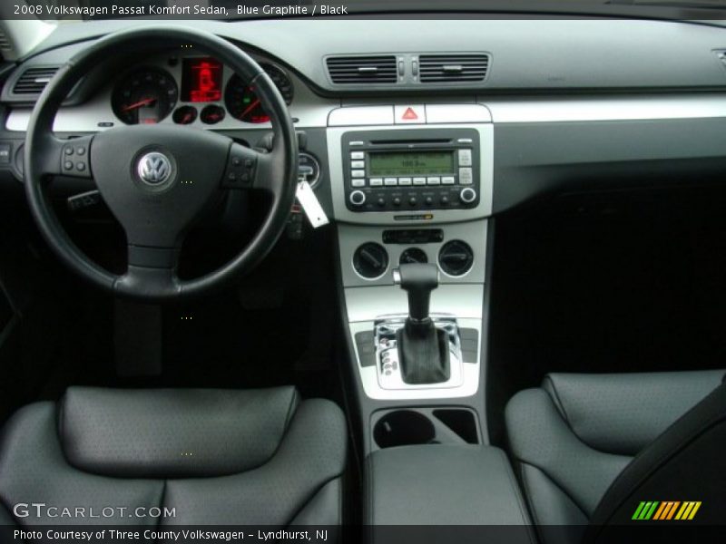 Blue Graphite / Black 2008 Volkswagen Passat Komfort Sedan