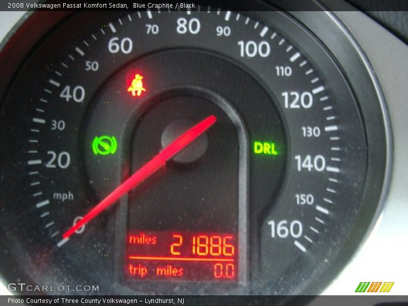 Blue Graphite / Black 2008 Volkswagen Passat Komfort Sedan