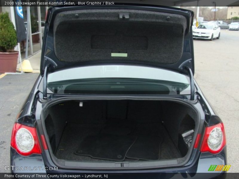 Blue Graphite / Black 2008 Volkswagen Passat Komfort Sedan
